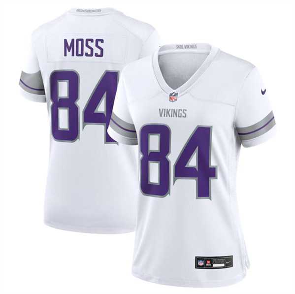 Women's Minnesota Vikings #84 Randy Moss White Winter Warrior Limited Football Stitched Jersey Dzhi,We sell and wholesale Women's Minnesota Vikings #84 Randy Moss White Winter Warrior Limited Football Stitched Jersey Dzhi on line form chian!